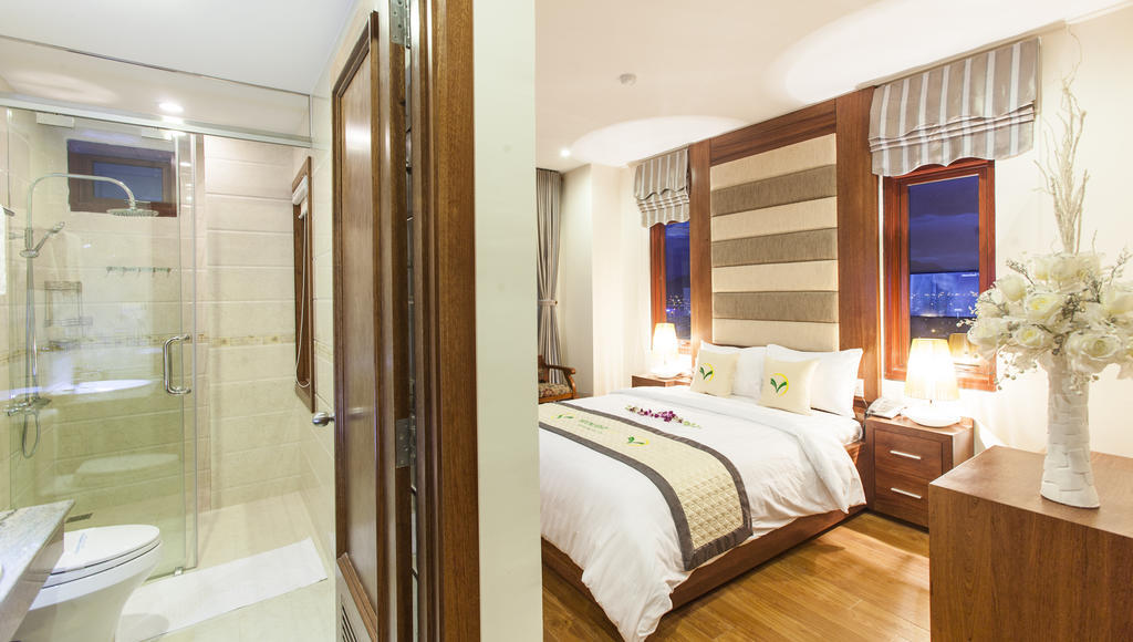 Moonlight Hotel Suites & Spa - City Center, High Floor, Great Location & Romantic River View & Dragon Bridge View Da Nang Pokój zdjęcie