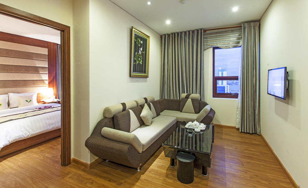 Moonlight Hotel Suites & Spa - City Center, High Floor, Great Location & Romantic River View & Dragon Bridge View Da Nang Pokój zdjęcie